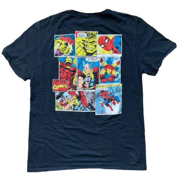 Marvel Comic Graphic Tee Shirt (L but fit like M ) - Picture 1 of 7